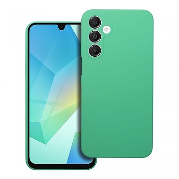Silikonový kryt 2 mm s ochranou fotoaparátu pro Samsung A16 5G / A16 4G mátový