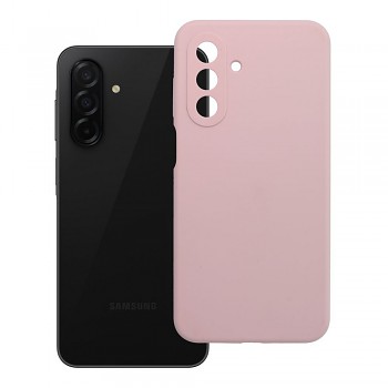 Silikonový kryt 2 mm s ochranou fotoaparátu pro Samsung A26 5G pudrově růžový