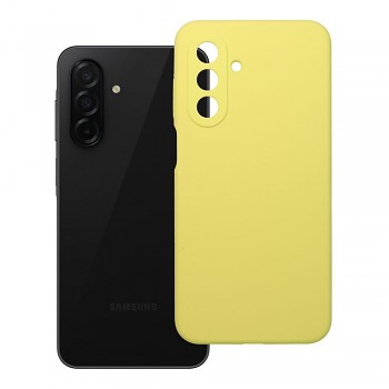 Silikonový kryt 2 mm s ochranou fotoaparátu pro Samsung A26 5G žlutý