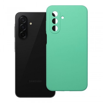 Silikonový kryt 2 mm s ochranou fotoaparátu pro Samsung A26 5G mátový