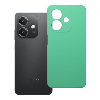 Silikonový kryt 2 mm s ochranou fotoaparátu pro Oppo A40 mátový