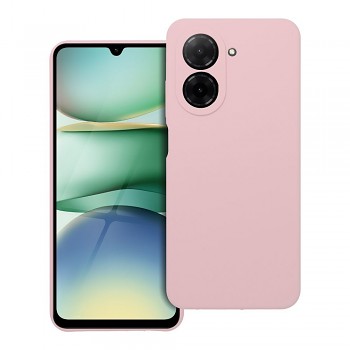 Silikonový kryt 2 mm s ochranou fotoaparátu pro Xiaomi Redmi A5 (171.7 x 77.8 x 8.26) pudrově růžový