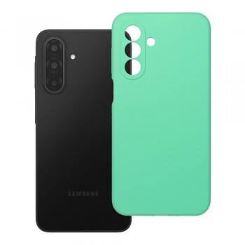 Silikonový kryt 2 mm s ochranou fotoaparátu pro Samsung A17 / A18 mátový