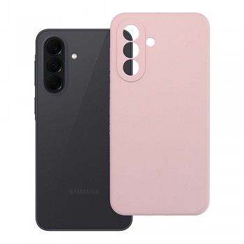 Silikonový kryt 2 mm s ochranou fotoaparátu pro Samsung A37 5G pudrově růžový