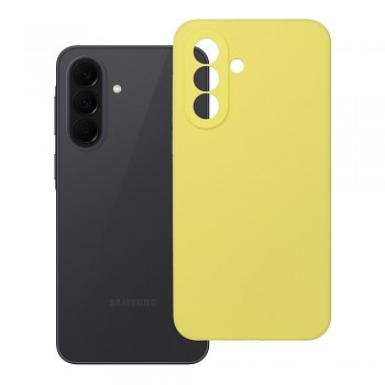 Silikonový kryt 2 mm s ochranou fotoaparátu pro Samsung A37 5G žlutý