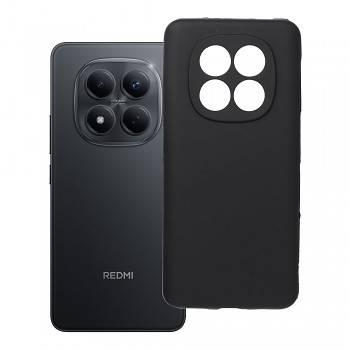 Silikonový kryt 2 mm s ochranou fotoaparátu pro Xiaomi Redmi Note 15 5G černý