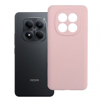 Silikonový kryt 2 mm s ochranou fotoaparátu pro Xiaomi Redmi Note 15 5G pudrově růžový