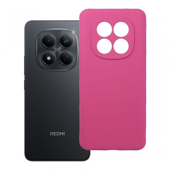 Silikonový kryt 2 mm s ochranou fotoaparátu pro Xiaomi Redmi Note 15 5G růžový