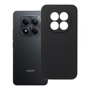 Silikonový kryt 2 mm s ochranou fotoaparátu pro Xiaomi Redmi Note 15 Pro 5G černý