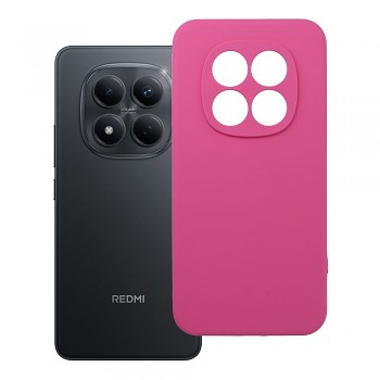 Silikonový kryt 2 mm s ochranou fotoaparátu pro Xiaomi Redmi Note 15 Pro 5G růžový