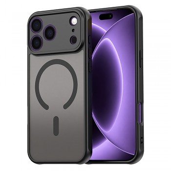 Techsuit kryt HaloFrost II MagSafe pro iPhone 18 Pro / iPhone 17 Pro černý