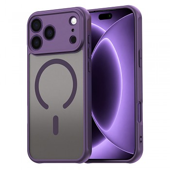 Techsuit kryt HaloFrost II MagSafe pro iPhone 18 Pro / iPhone 17 Pro fialový