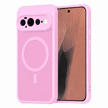 Techsuit kryt HaloFrost II MagSafe pro Google Pixel 11 Pro XL růžový