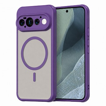 Techsuit kryt HaloFrost II MagSafe pro Google Pixel 11 Pro fialový