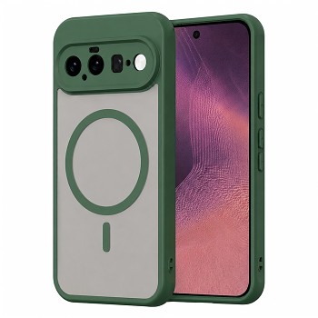 Techsuit kryt HaloFrost II MagSafe pro Google Pixel 11 zelený