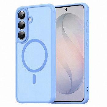 Techsuit kryt HaloFrost II MagSafe pro Samsung Galaxy S26 FE blankytně modrý