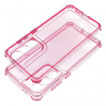 Kryt pro Samsung A16 5G / A16 4G Matrix Clear pudrově růžový