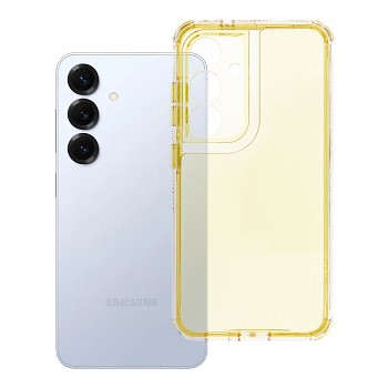 Kryt pro Samsung S25 Matrix Clear žlutý