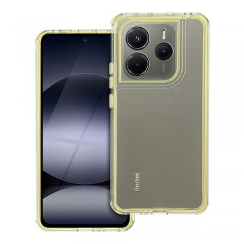 Kryt pro Xiaomi Redmi Note 14 5G Matrix Clear žlutý