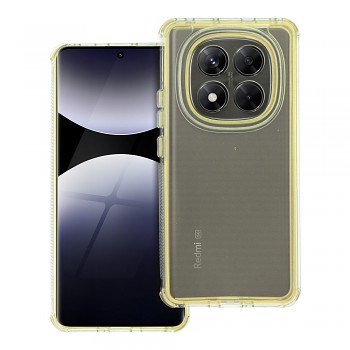 Kryt pro Xiaomi Redmi Note 14 PRO 5G / 14 PRO PLUS 5G Matrix Clear žlutý