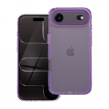 Kryt pro iPhone 17 AIR Matrix Clear světle fialový