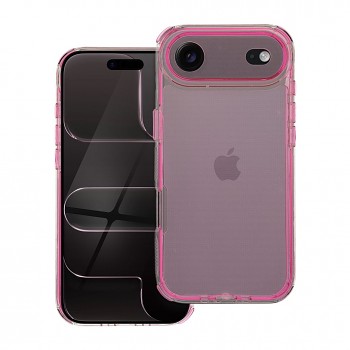 Kryt pro iPhone 17 AIR Matrix Clear pudrově růžový