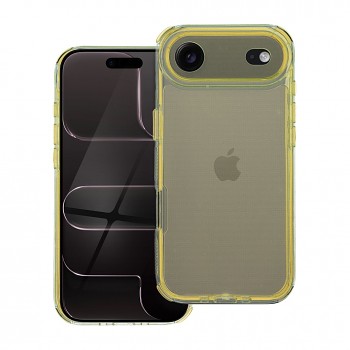 Kryt pro iPhone 17 AIR Matrix Clear žlutý