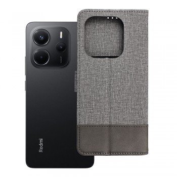 Pouzdro pro Xiaomi Redmi Note 14 4G (GLOBAL 164.84 mm x 78.15 mm x 8.16 mm) Gomma Book šedé