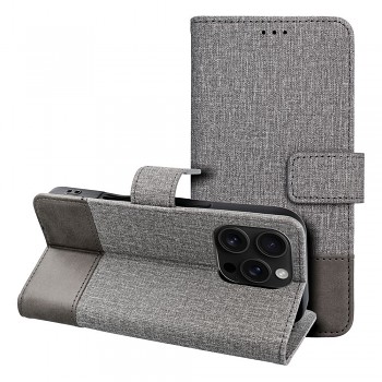 Pouzdro pro iPhone 17 PRO MAX / 18 PRO MAX Gomma Book šedé