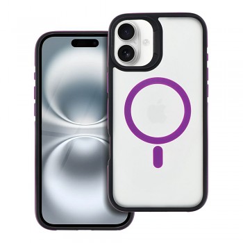 Kryt pro iPhone 16 PLUS Neo kompatibilní s MagSafe fialový
