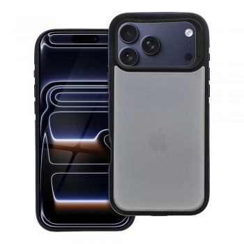 Kryt pro iPhone 17 Pro Max / 18 Pro Max s nízkým okrajem fotoaparátu Neo modrý