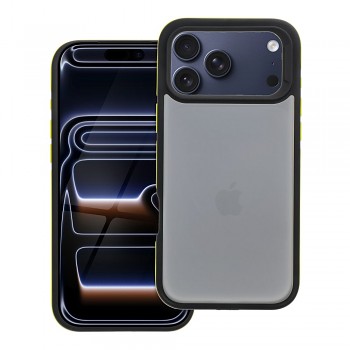 Kryt pro iPhone 17 Pro Max / 18 Pro Max s nízkým okrajem fotoaparátu Neo žlutý