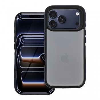 Kryt pro iPhone 17 Pro / 18 Pro s nízkým okrajem fotoaparátu Neo modrý