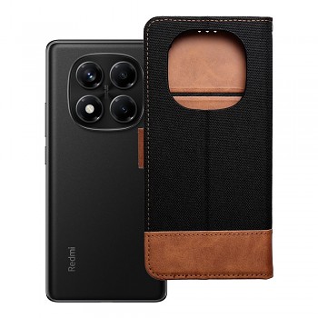 Pouzdro pro Xiaomi Redmi NOTE 14 PRO 4G Jeans Book černé