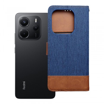 Pouzdro pro Xiaomi Redmi NOTE 14 4G (GLOBAL 164.84 mm x 78.15 mm x 8.16 mm) Jeans Book modré