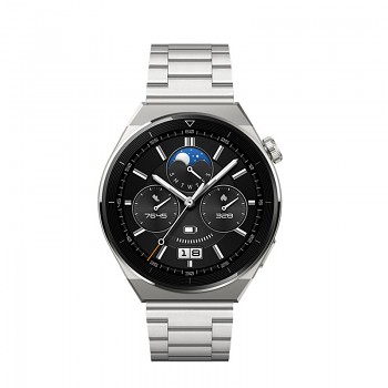 Řemínek pro Samsung Galaxy Watch Forcell F-Design FS06 ocelový s přezkou 20 mm stříbrný