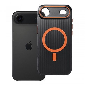 Kryt pro iPhone 17 AIR Simply kompatibilní s MagSafe titanium černý