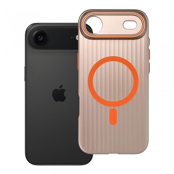 Kryt pro iPhone 17 AIR Simply kompatibilní s MagSafe pouštní titanový