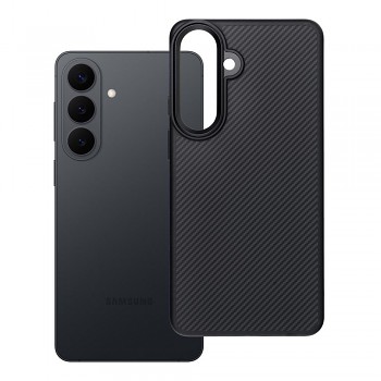 Kryt pro Samsung S26 PLUS Carbon Elite Mag Cover kompatibilní s MagSafe černý