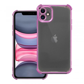Kryt pro iPhone 11 Antishock Electro fialový
