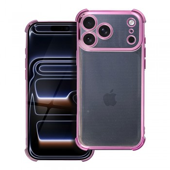 Kryt pro iPhone 17 Pro Max / 18 Pro Max s nízkým okrajem fotoaparátu Antishock Electro fialový