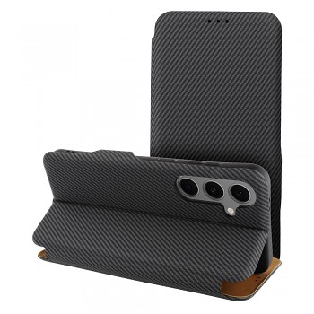 Pouzdro pro Samsung S25 PLUS Folio Side Magnet šedé