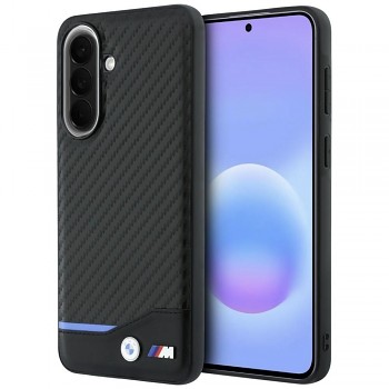 BMW kryt pro SAMSUNG A57 BMHCSA5722NBCK (PU Carbon) černý