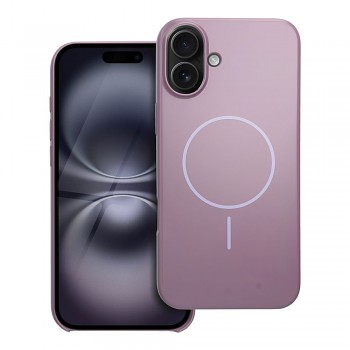 Kryt pro iPhone 16 PLUS Glossy Mag Cover kompatibilní s MagSafe fialový