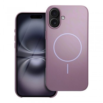 Kryt pro iPhone 16 PLUS Premium Glossy Mag Cover kompatibilní s MagSafe a tlačítko Camera Control fialový