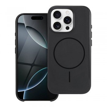 Kryt pro iPhone 16 PLUS Premium Glossy Mag Cover kompatibilní s MagSafe a tlačítko Camera Control černý