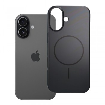 Kryt pro iPhone 17 Glossy Mag Cover kompatibilní s MagSafe černý