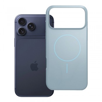 Kryt pro iPhone 17 Pro Max / 18 Pro Max s nízkým okrajem fotoaparátu Glossy Mag Cover kompatibilní s MagSafe mátový