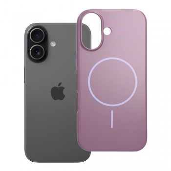 Kryt pro iPhone 17 Glossy Mag Cover kompatibilní s MagSafe fialový