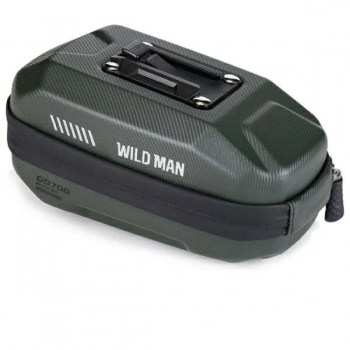 Wildman cestovní brašna pod sedlo kola se zipem 0.8L GD700 zelená